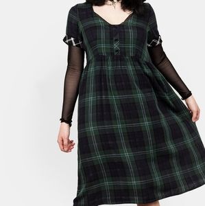 Disturbia Sacred Heart Midi Dress